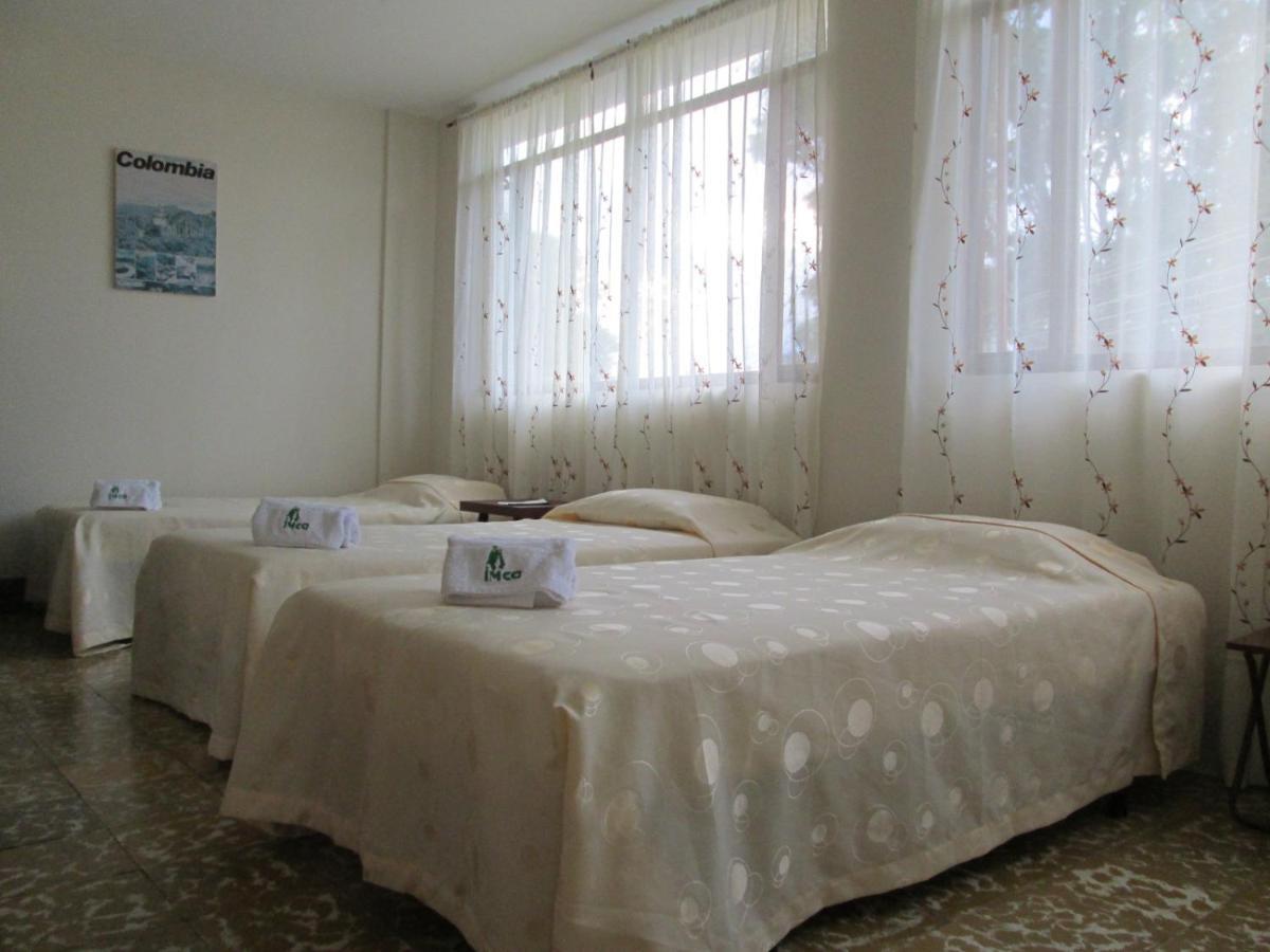 Imca Hotel Buga Bagian luar foto